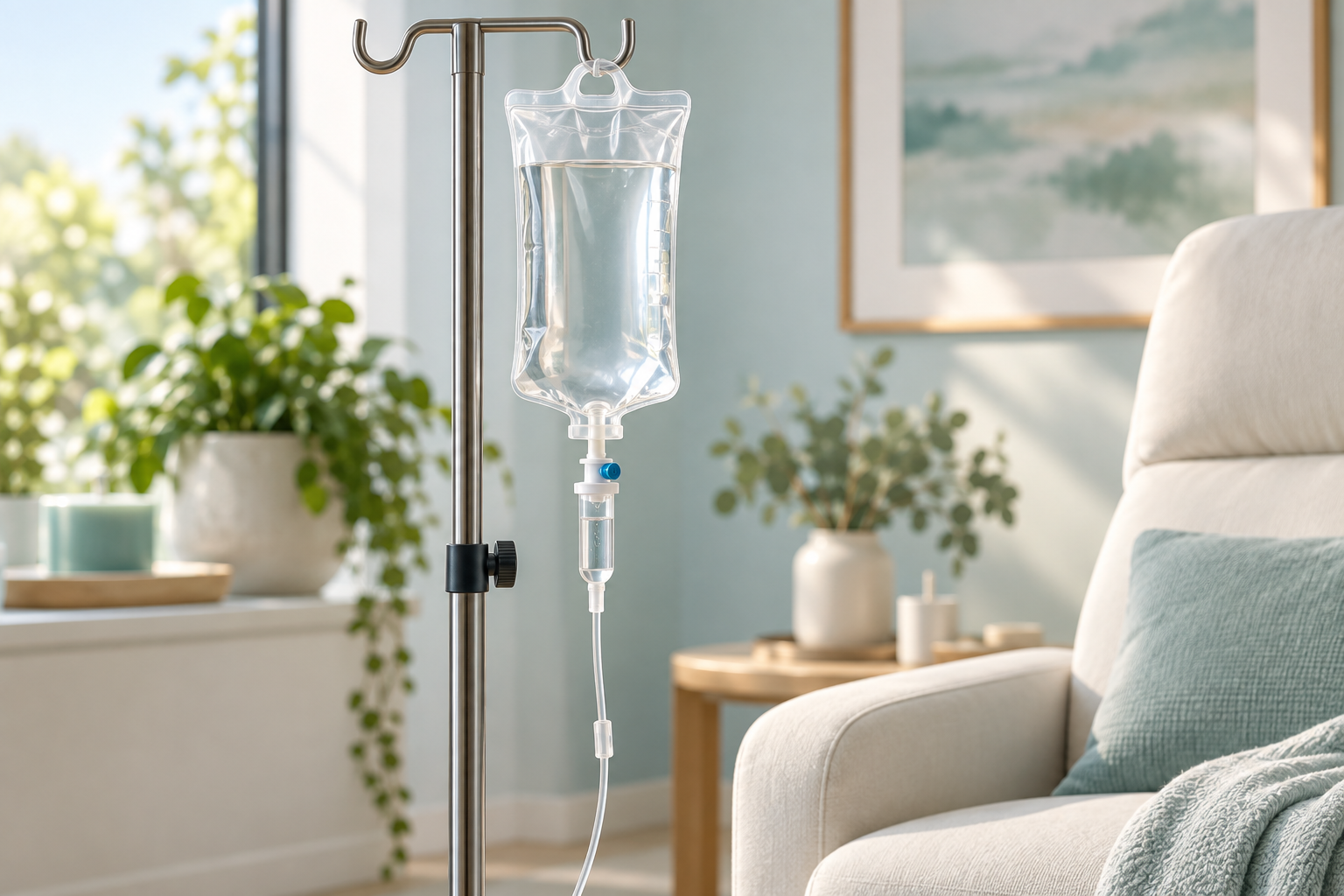 Conceptual illustration for IV Hydration Drip
