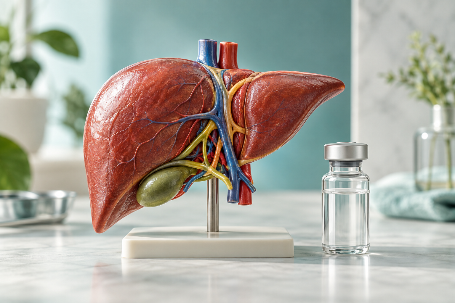 Conceptual illustration for Liver Detox Drip